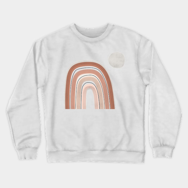 Rainbow No. 2 - connection with mother earth 2 Crewneck Sweatshirt by mariacaballer